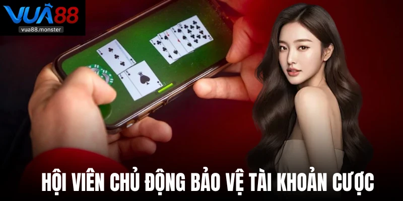 Hội viên cần chủ động bảo vệ tài khoản cược